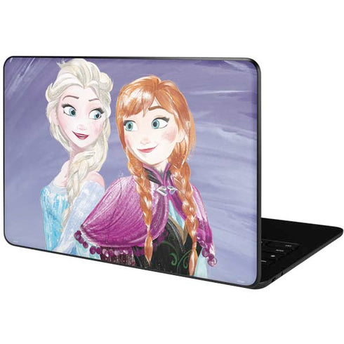 Disney Frozen Elsa and Anna Sisters Art Google Pixelbook Go Skin